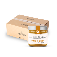 Lokman Gourmet Mini Cam Kavanoz Çiçek Balı 32 G (50 Adet)