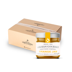 Lokman Gourmet Mini Cam Kavanoz %45 Portakal Reçeli 32 G (50 Adet)